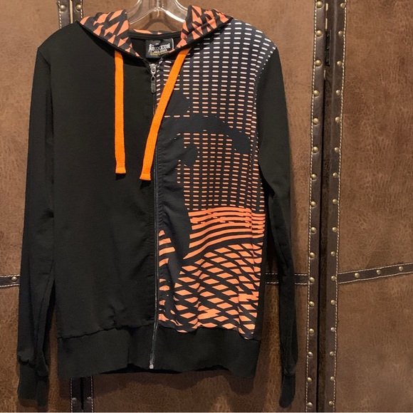 Hoodie Boxeur Des Rues Series Exclusive Zip-up Logo Sweatshirt Men’s Size M - Picture 3 of 16